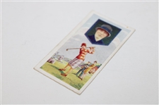 Three (3) Assorted Female Golfer Tobacco Golf Cards