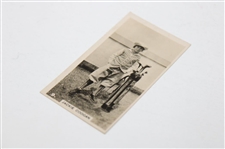 Three (3) Assorted Female Golfer Tobacco Golf Cards