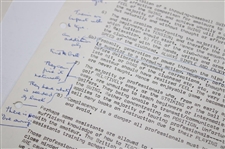 Henry Cotton Signed Typed Response to Les Bolland - August 1, 1980 JSA ALOA