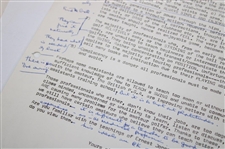 Henry Cotton Signed Typed Response to Les Bolland - August 1, 1980 JSA ALOA