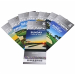 2016 US Open at Oakmont CC Complete Ticket Set - Dustin Johnson Winner