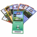 2010 US Open at Pebble Beach Complete Ticket Set with Voucher - Graeme McDowell Winner
