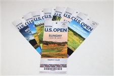 2017 US Open at Erin Hills Full Ticket Set - Mon-Playoff - Koepka Win - 8 Tickets