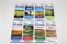2017 US Open at Erin Hills Full Ticket Set - Mon-Playoff - Koepka Win - 8 Tickets