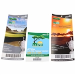 2008 US Open At Torrey Pines Monday Grounds Ticket, Playoff Ticket & Program Voucher