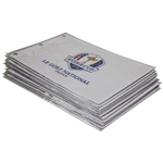 Ten (10) 2018 Ryder Cup at Le Golf National White Embroidered Flags