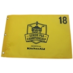 Twenty (20) 2014 Senior 75th PGA Championship Yellow Screen Flags - Colin Montgomerie Winner