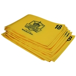 Twenty (20) 2014 Senior 75th PGA Championship Yellow Screen Flags - Colin Montgomerie Winner
