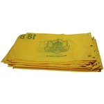 Twenty (20) 2014 Senior 75th PGA Championship Yellow Screen Flags - Colin Montgomerie Winner
