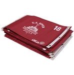 Twenty (20) 2013 US Open at Merion Golf Club Red Screen Flags - Justin Rose Winner