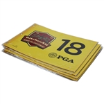 Twenty (20) 2017 Senior PGA Flags - 15 Embroidered & 5 Yellow Screen - Bernhard Langer Winner