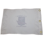 2019 US Open at Pebble Beach Red, White & Blue Sequins 'Embroidered' White Flag