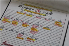 2003 Tour Championship 18, 36, 54 & 72 Hole Summaries w/PGA Tour Binder