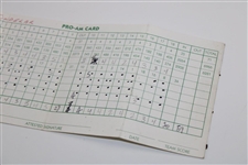 B.C. Open Pro-Am Tournament Used Scorecard 