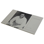 Merion Golf Club Ben Hogan Book 'A Letter From Ben' - June 11, 2000