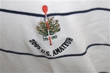 2005 US Amateur At Merion Golf Club Striped Polo XL