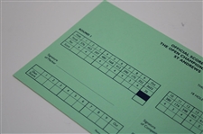 2005 Open Championship at St. Andrews Official Thursday Scorecard - Tiger win