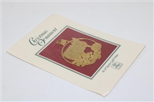2003 Augusta National Golf Club 24 Karat Gold Plated Christmas Ornament in Original Package