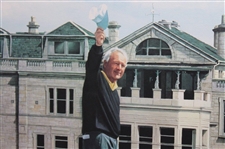 Arnold Palmer Signed Ltd Ed 'Palmer's Farewell to the Open' Swilken St Andrews Helen Rundell Print