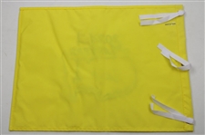 Scottie Scheffler Signed 2024 Masters Embroidered Flag JSA ALOA