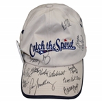 Catch The Spirit USGA Hat Signed By Multiple LPGA Players JSA ALOA