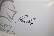 Gary Player Signed Grand Slam Trophy Panoramic Collage JSA ALOA
