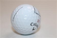 Annika Sorenstam Signed Callaway '59' Logo Golf Ball JSA ALOA