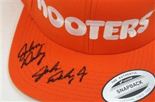John Daly & John Daly Jr Signed Hooters Hat - Daly Collection JSA ALOA