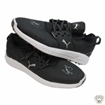 John Daly Signed Match Used Black & White Puma Golf Shoes - Daly Collection
