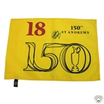 John Daly Signed 2022 OPEN Championship at St Andrews Yellow Flag JSA ALOA