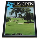 Hubert Green Signed 1977 US Open at Southern Hills Program JSA ALOA