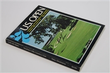 Hubert Green Signed 1977 US Open at Southern Hills Program JSA ALOA