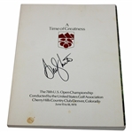 Andy North Signed 1978 US Open at Cherry Hills Program JSA ALOA