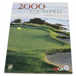 2000 US Open at Pebble Beach Program - Tiger Woods Win & Nicklaus Final US Open