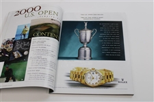 2000 US Open at Pebble Beach Program - Tiger Woods Win & Nicklaus Final US Open
