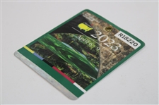 2023 Masters Tournament SERIES Badge #R18220 - Jon Rahm Winner