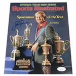 Jack Nicklaus Signed 1979 Sports Illustrated Sportsman of the Year Cover 8x10 Photo JSA #CB46147