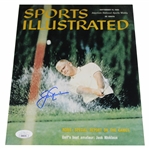 Jack Nicklaus Signed 1960 Sports Illustrated Cover 8x10 Photo JSA #CB46151
