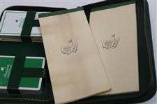 1964 Augusta National Masters Player/Member Gift - Bridge Set w/Cards, Pencil & Pads in Box