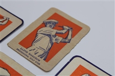 Ben Hogan, Lloyd Mangrum & Two (2) Sam Snead 1952 Wheaties Professional Golf Star Cut Cards