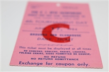 1984 US Open at Winged Foot Golf Club Grounds & Clubhouse Daily Ticket #06412 - Zoeller Win