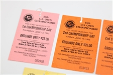 1985 US Open at Oakland Hills Ticket Set - North Win