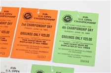 1985 US Open at Oakland Hills Ticket Set - North Win