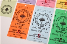 1989 US Amateur Championship at Merion Golf Club Grounds & Clubhouse Ticket Set