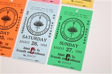 1989 US Amateur Championship at Merion Golf Club Grounds & Clubhouse Ticket Set
