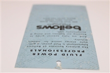 1976 World Series Of Golf at Firestone Country Club Sunday Ticket #00254