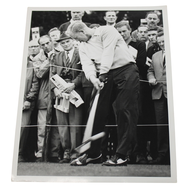 Jack Nicklaus 1966 at Piccadilly Nicklaus in Action Contact Photo by Frank Gardner