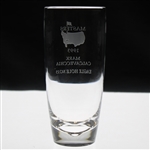 Mark Calcavecchia's 1993 Masters Tournament Hole No. 15 Steuben Crystal Eagle Glass