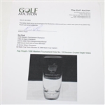 Ray Floyd's 1996 Masters Tournament Hole No. 15 Steuben Crystal Eagle Glass