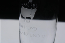 Ray Floyd's 1985 Masters Tournament Hole No. 13 Steuben Crystal Eagle Glass